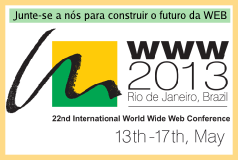 Participe da WWW2013