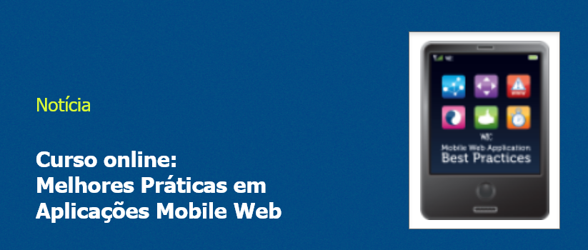 Curso online: Melhores Práticas em Aplicações Mobile Web