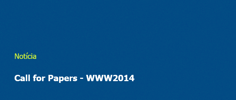 Call for Papers - WWW2014